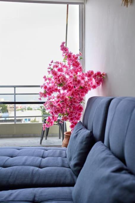Panoramic White Blue Apartment Chios Town Exterior photo